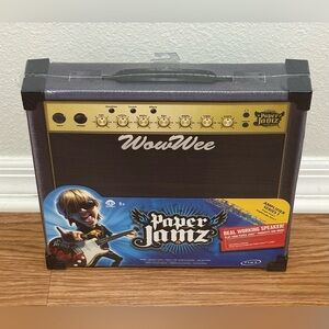 Paper Jamz Guitar Amplifier Series 1 Black Gold Sealed 2009 WowWee Group